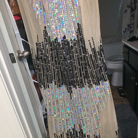 Fitted Sequin Pageant Dress - Picture 3 of 8